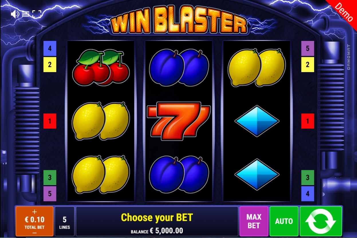 Win Blaster Slot Gameplay