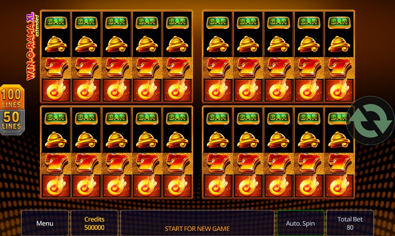 Win-O-Rama XL Extended Slot Gameplay