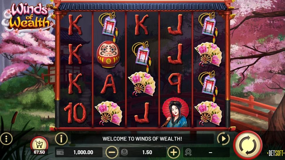Winds of Wealth Slot Gameplay