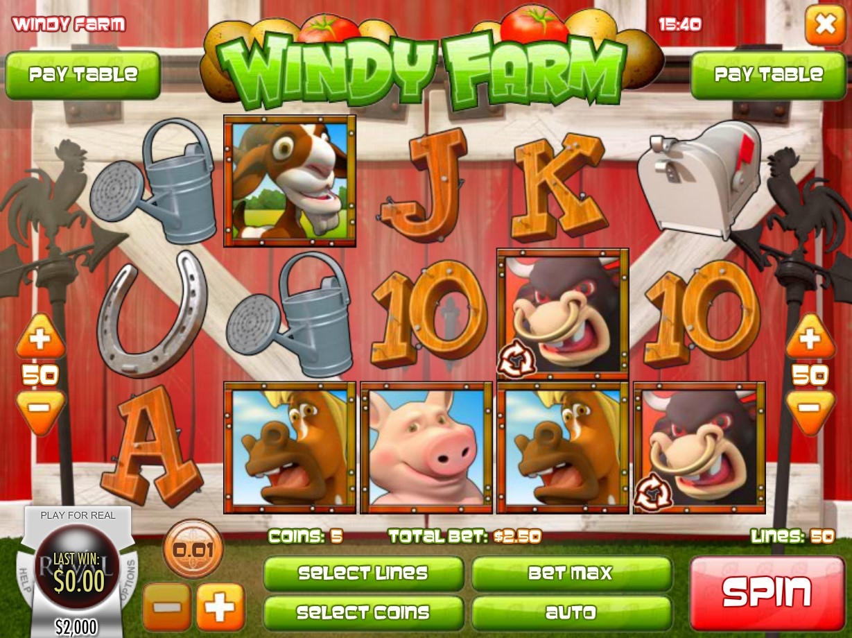 Windy Farm Slot Gameplay