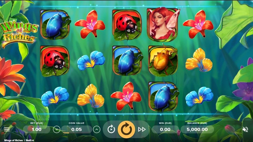 Wings of Riches Slot Gameplay
