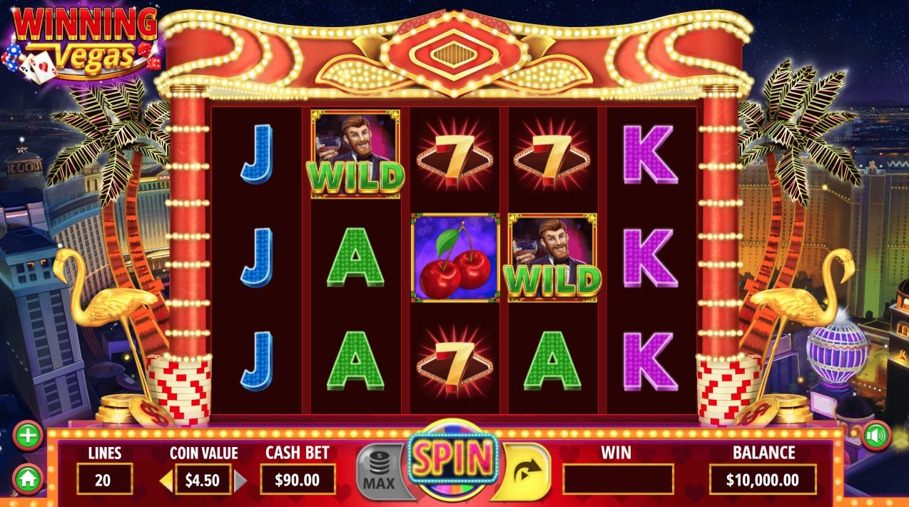 Winning Vegas Slot Gameplay