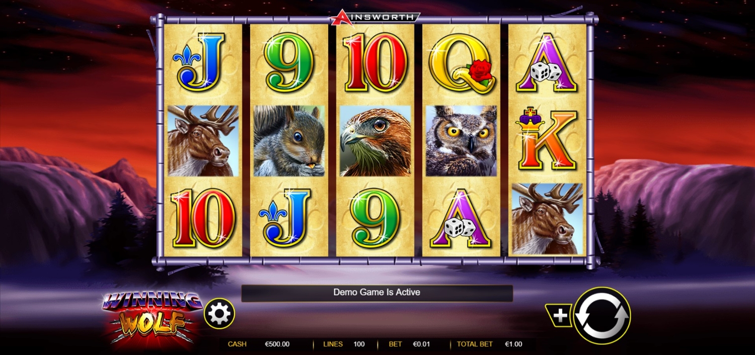 Winning Wolf Slot Gameplay