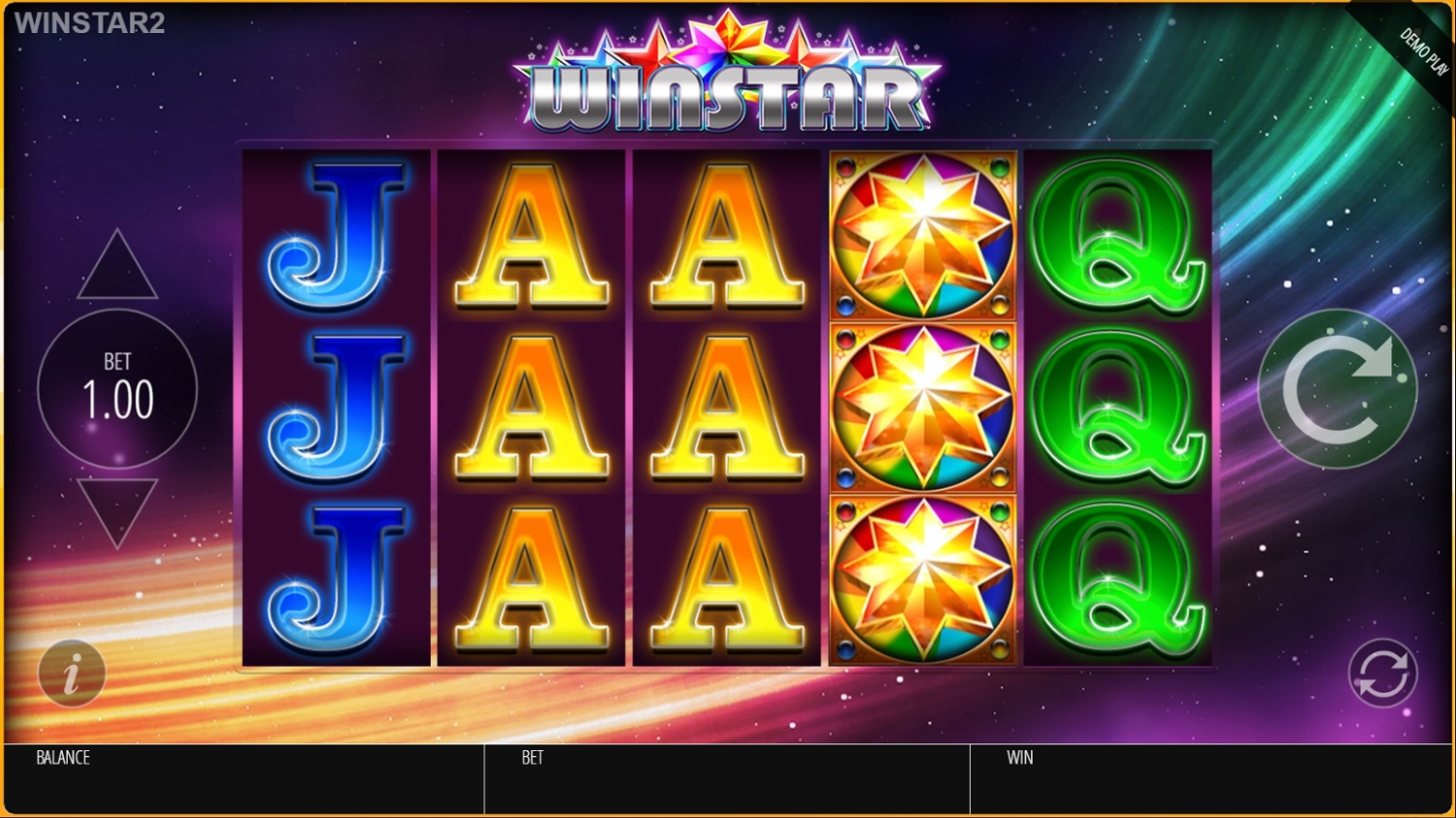 Winstar Slot Gameplay