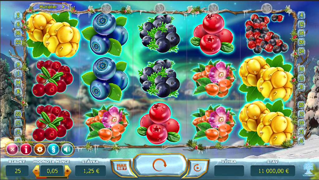 Winter Berries Slot Gameplay