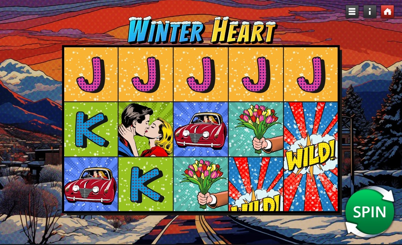 Winter Heart Slot Gameplay