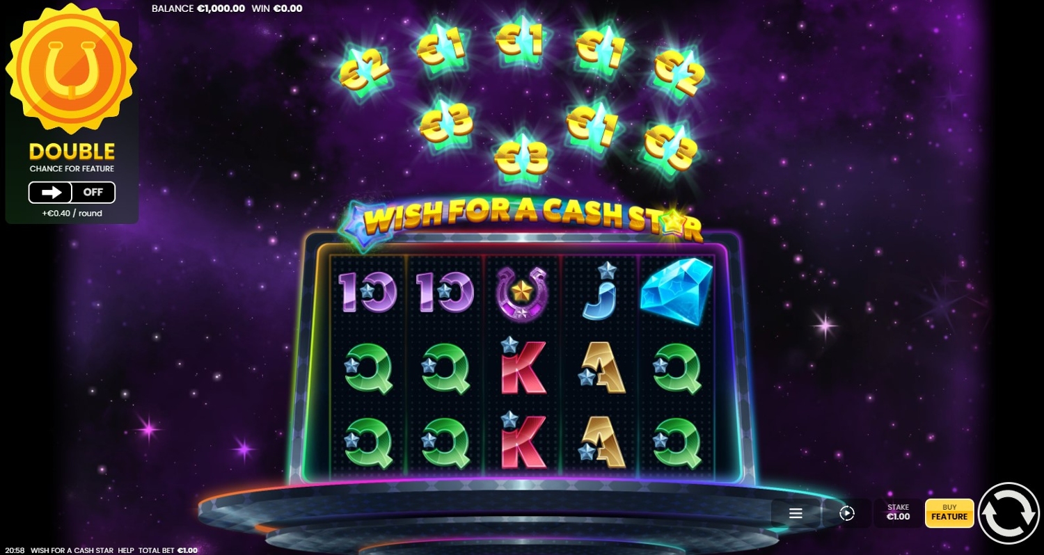 Wish for a Cash Star Slot Gameplay