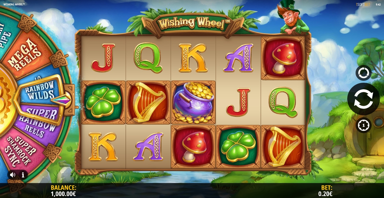 Wishing Wheel Slot Gameplay