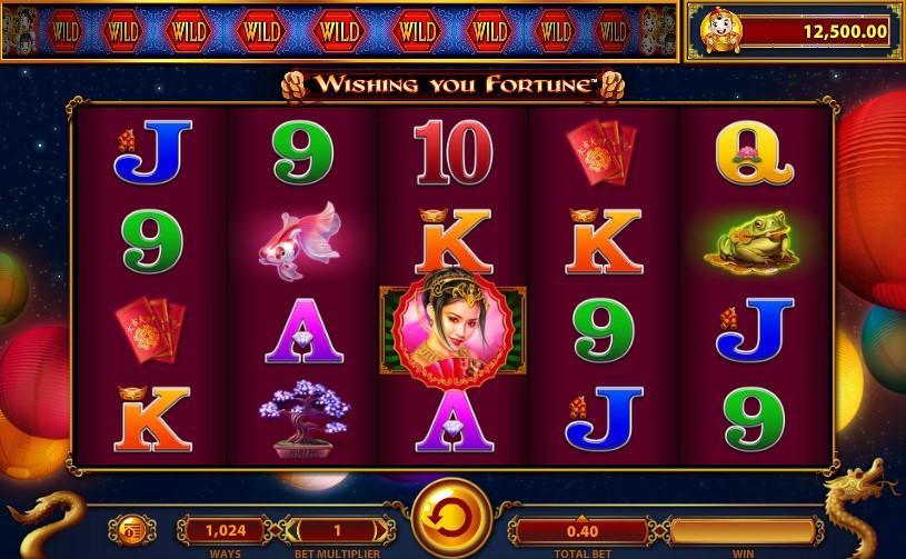 Wishing You Fortune Slot Gameplay