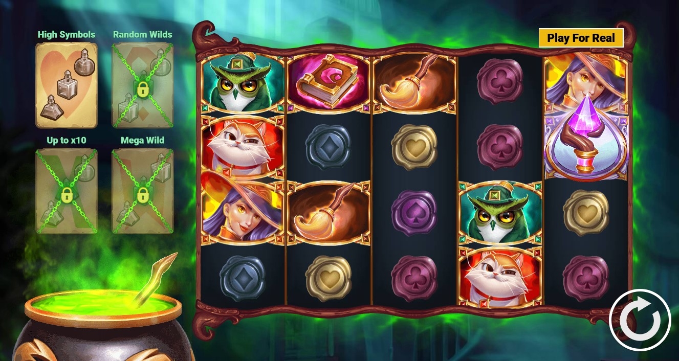 Witch Feature Slot Gameplay