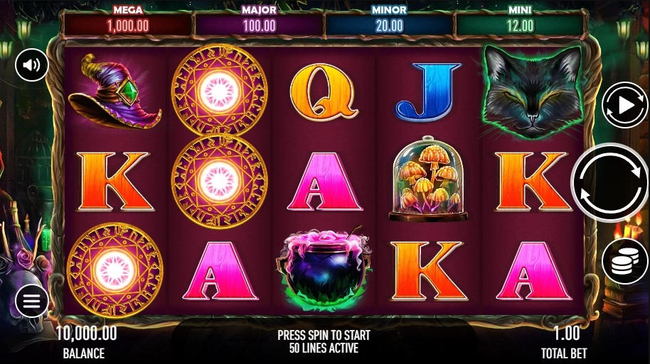 Witch Treasures Slot Gameplay