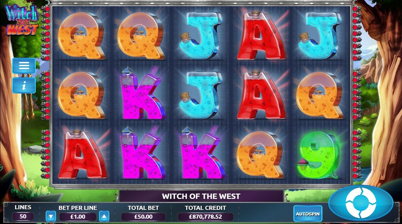 Witch of the West Slot Gameplay