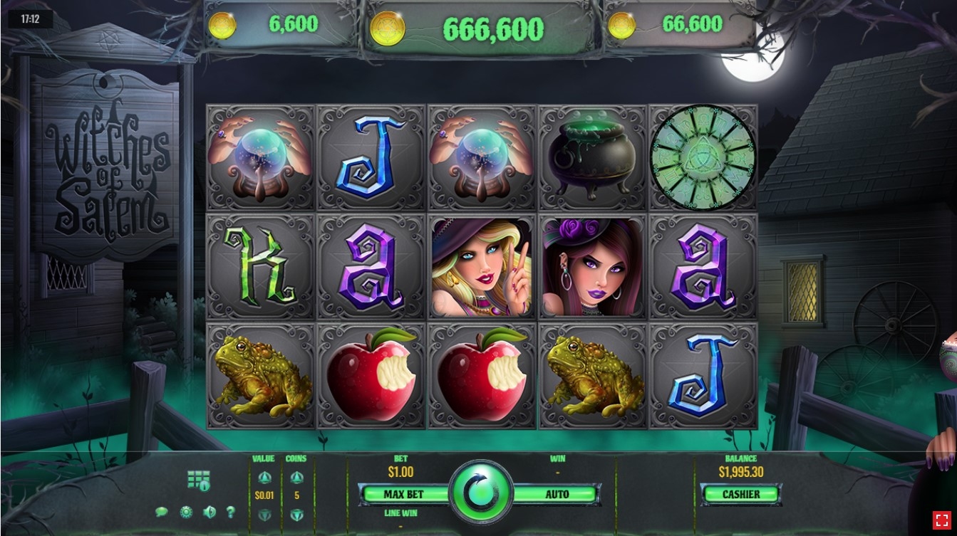 Witches of Salem Slot Gameplay