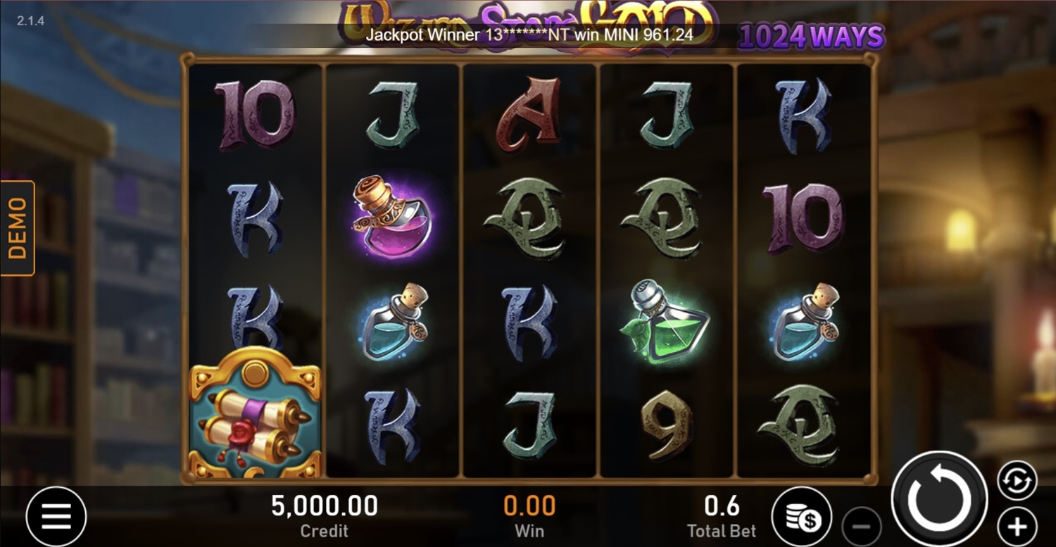 Wizard Store Gold Slot Gameplay