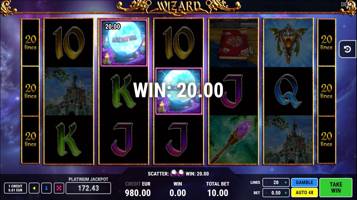 Wizard Slot Gameplay