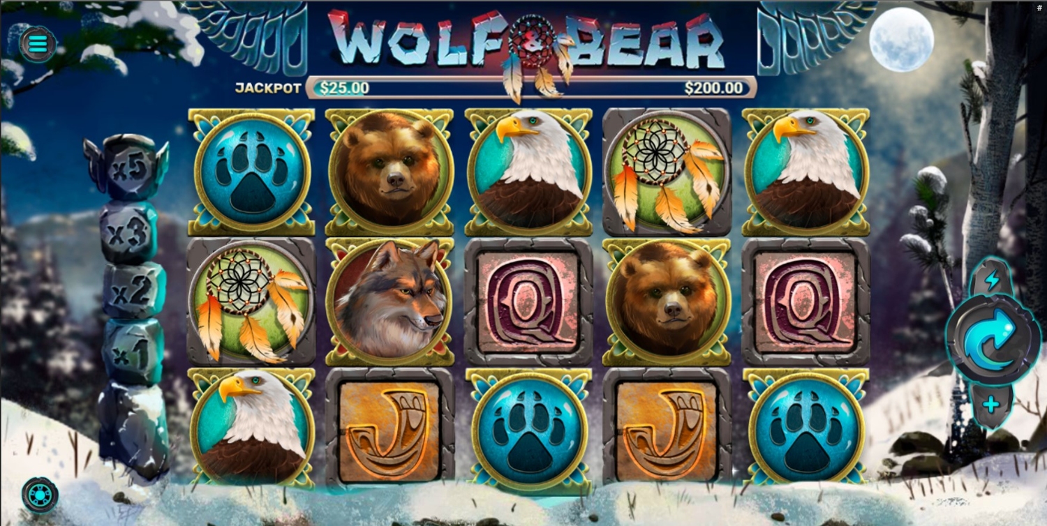 Wolf Bear Slot Gameplay