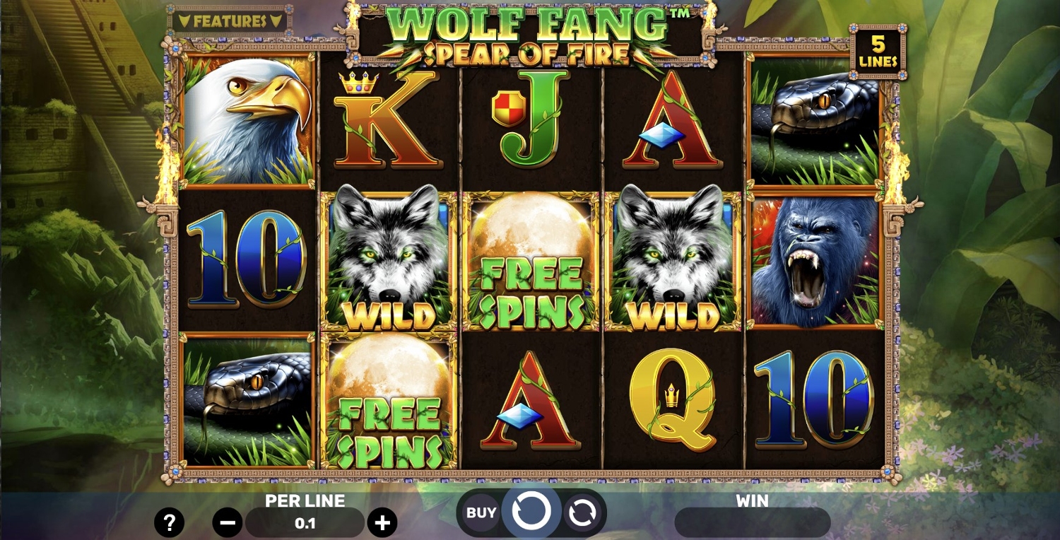 Wolf Fang Spear of Fire Slot Gameplay