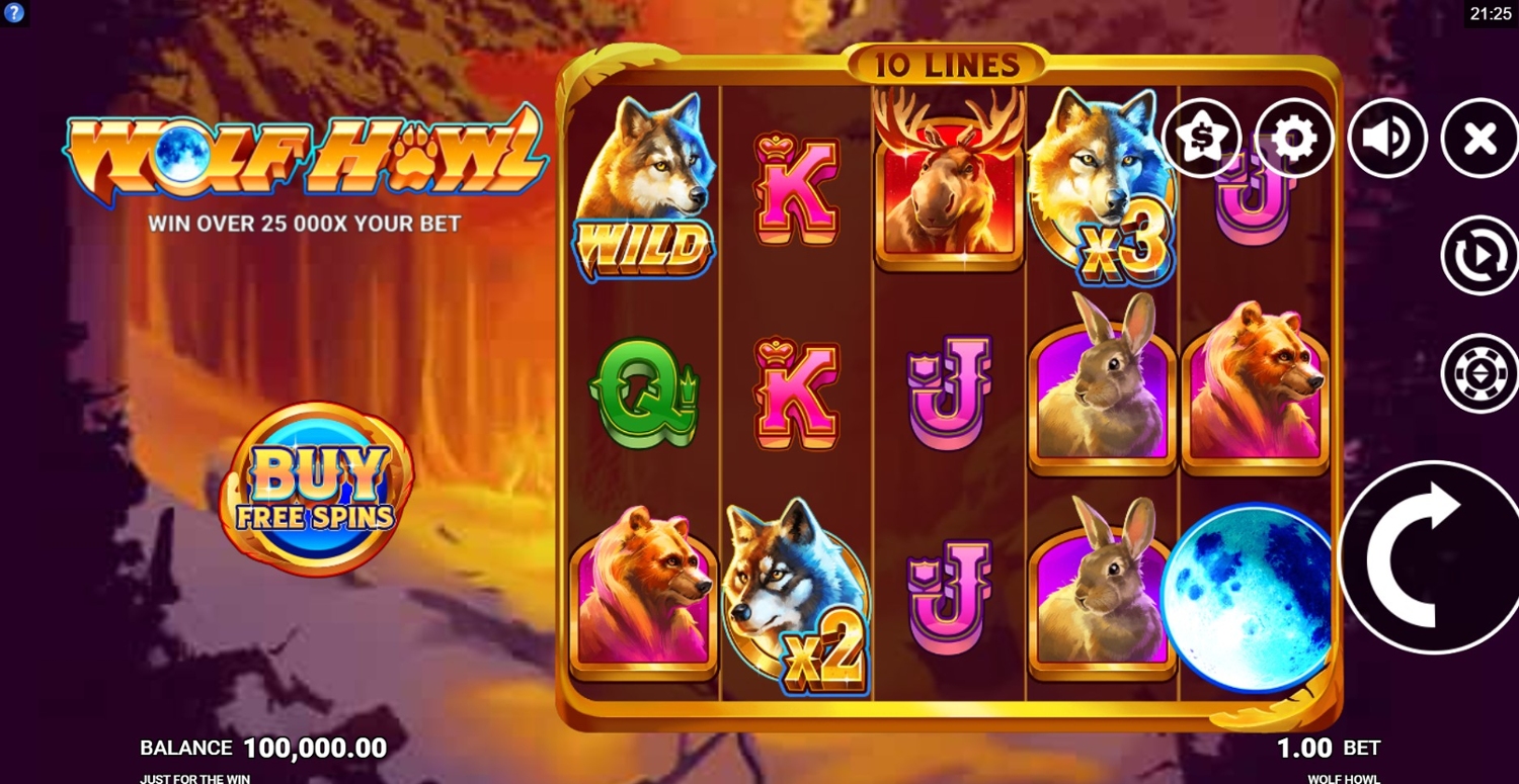 Wolf Howl Slot Gameplay