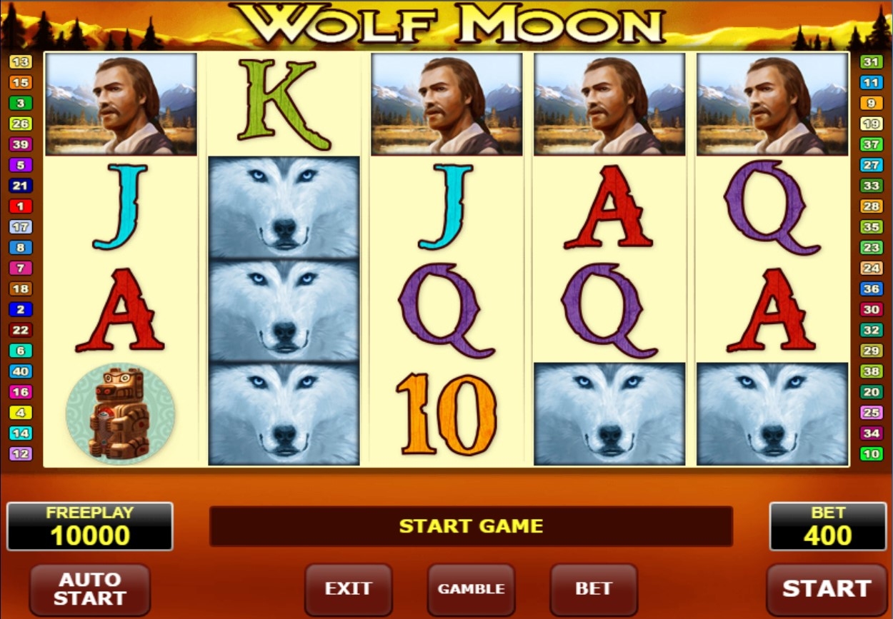 Wolf Moon Slot Gameplay