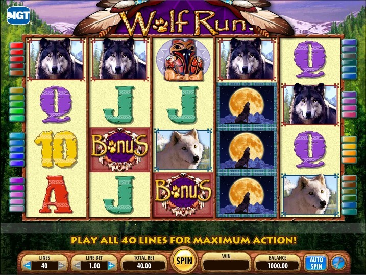 Wolf Run Slot Gameplay