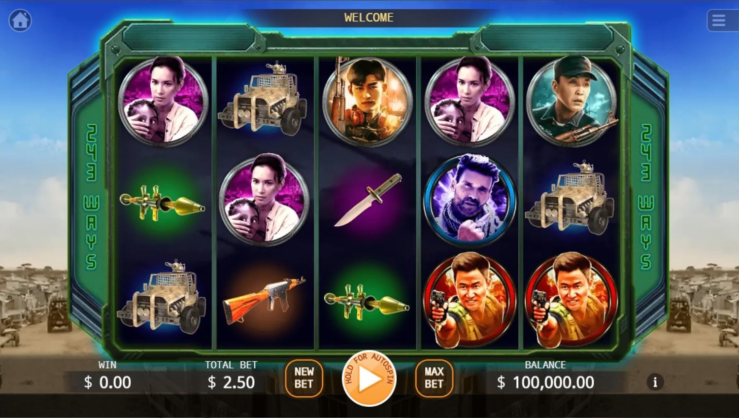 Wolf Warrior Slot Gameplay