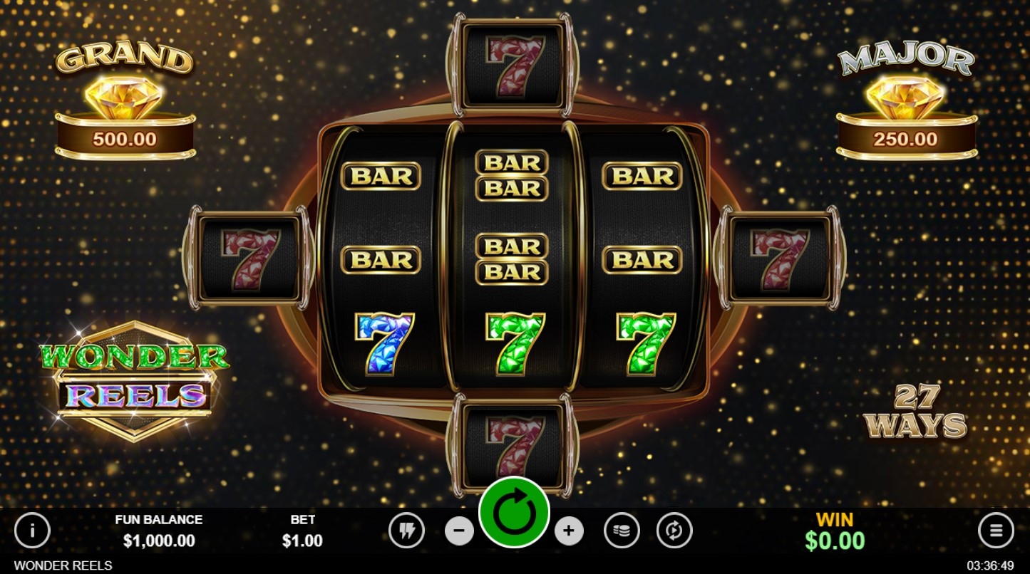 Wonder Reels Slot Gameplay