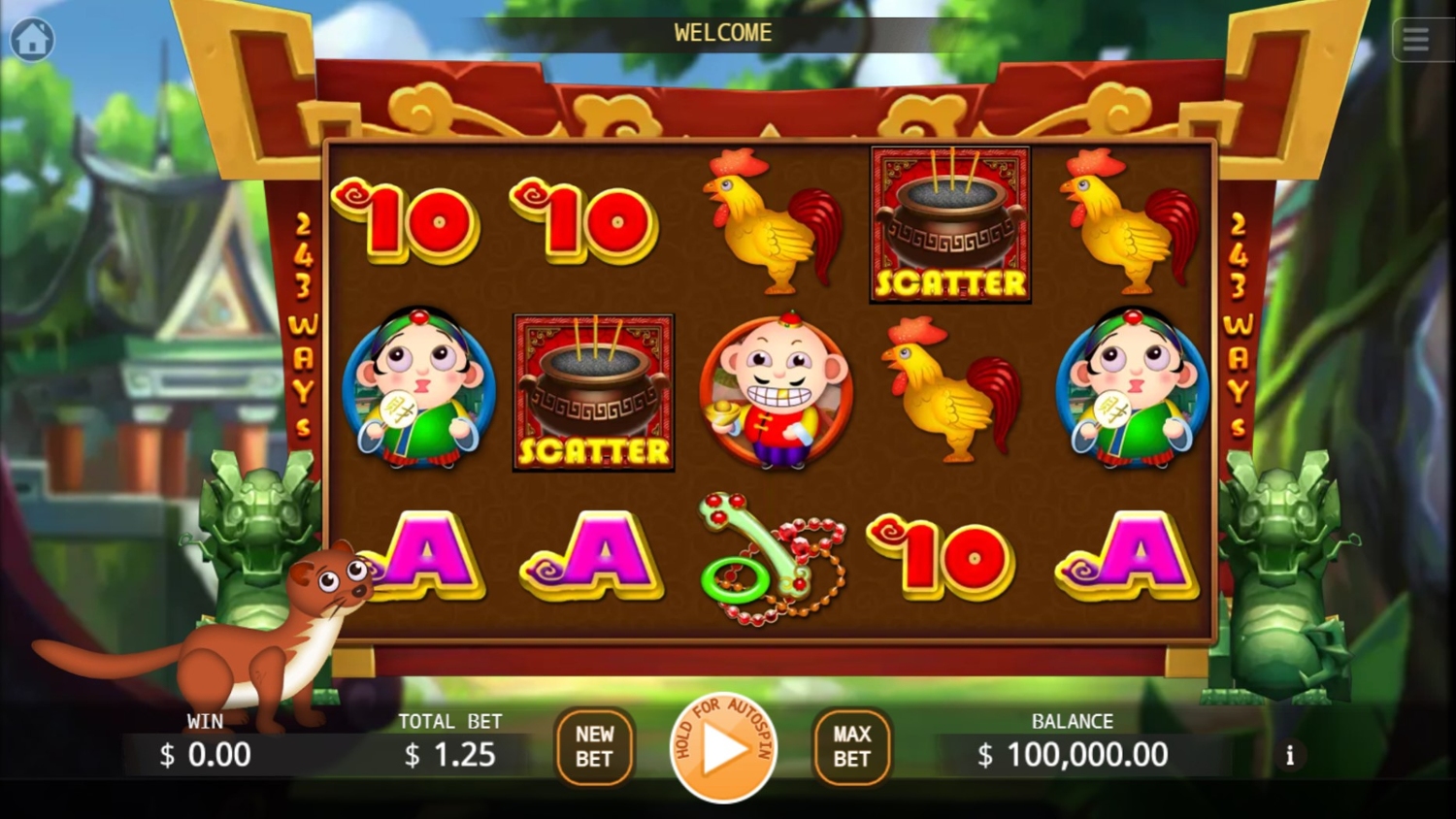 Wong TaiSin Slot Gameplay