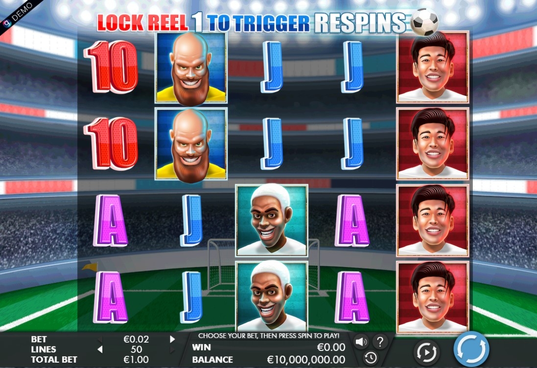 World Cup Football Slot Gameplay