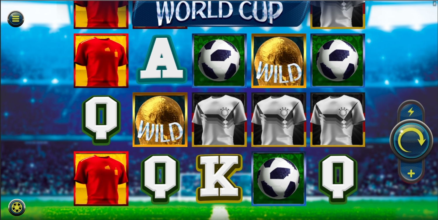 World Cup Slot Gameplay