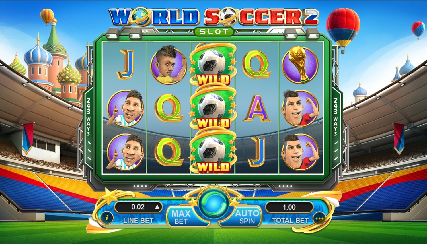 World Soccer Slot 2 Slot Gameplay