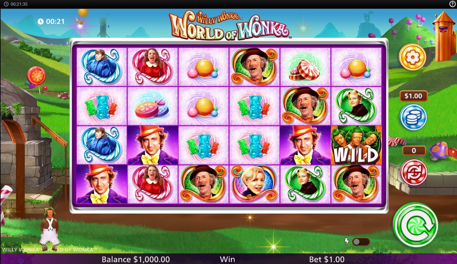 World of Wonka Slot Gameplay