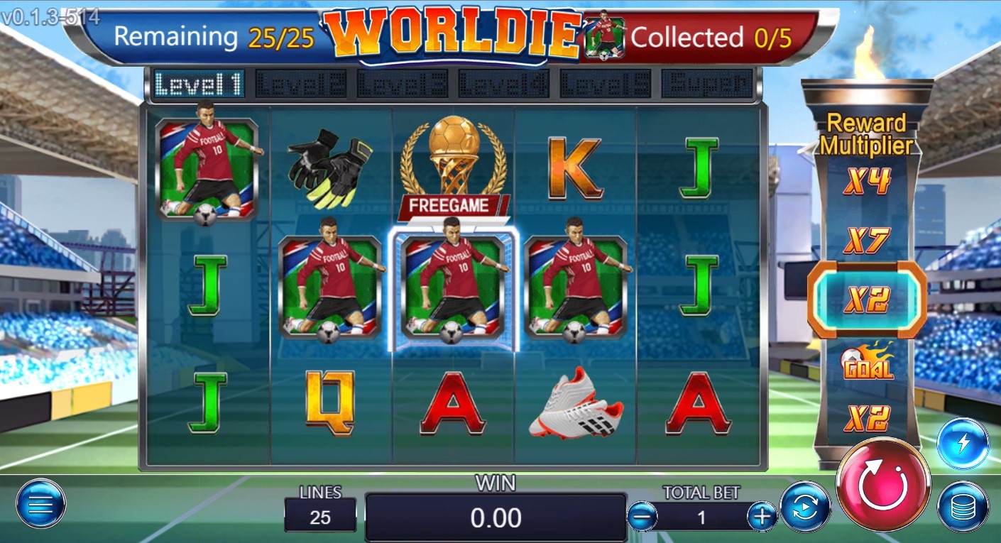 Worldie Slot Gameplay