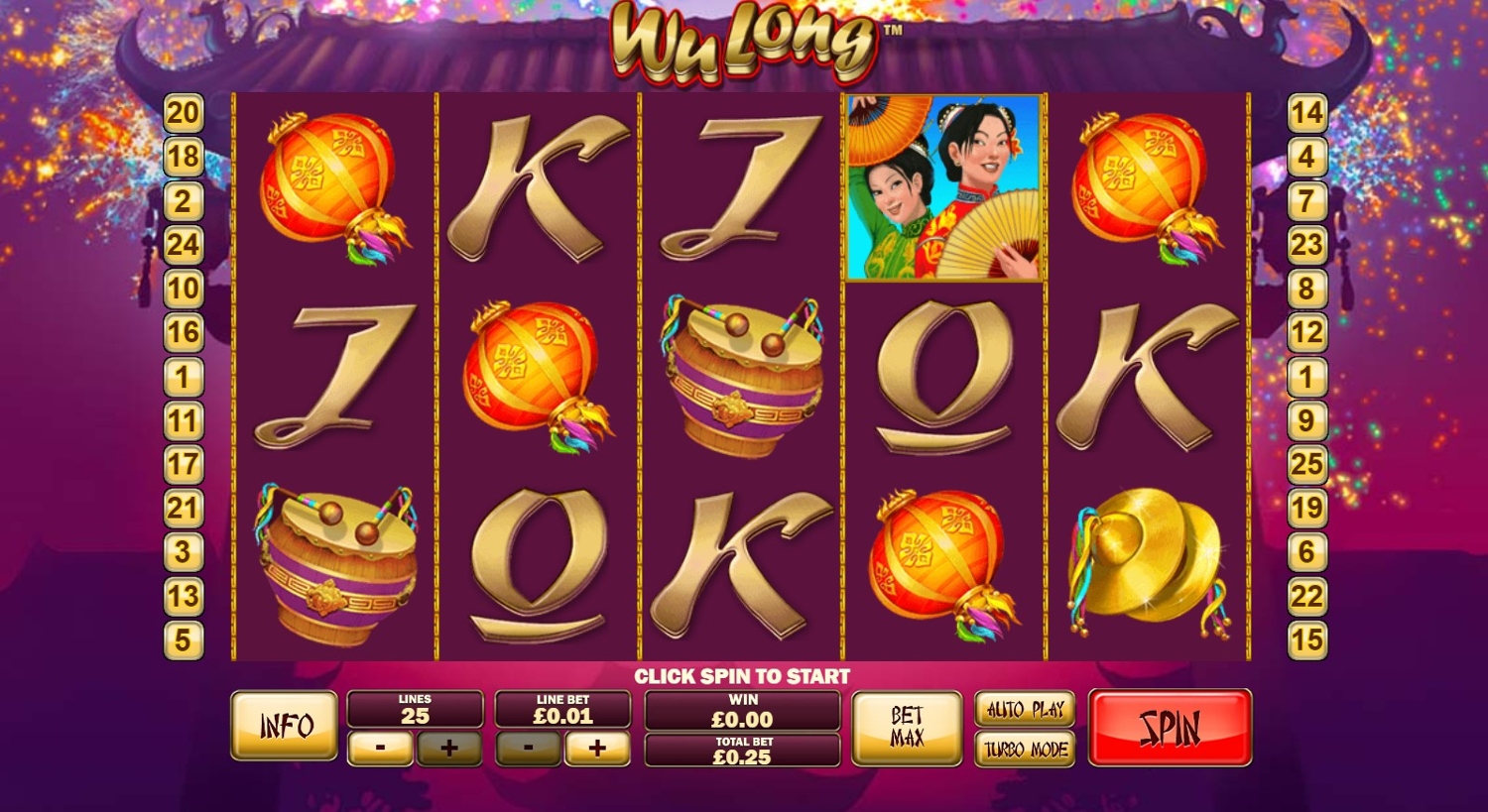 Wu Long Slot Gameplay