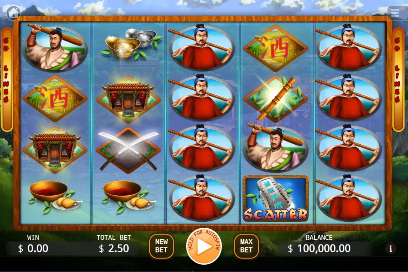 Wu Song Slot Gameplay