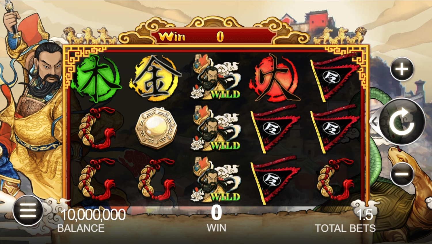 Wudang Zhenwu Emperor Slot Gameplay