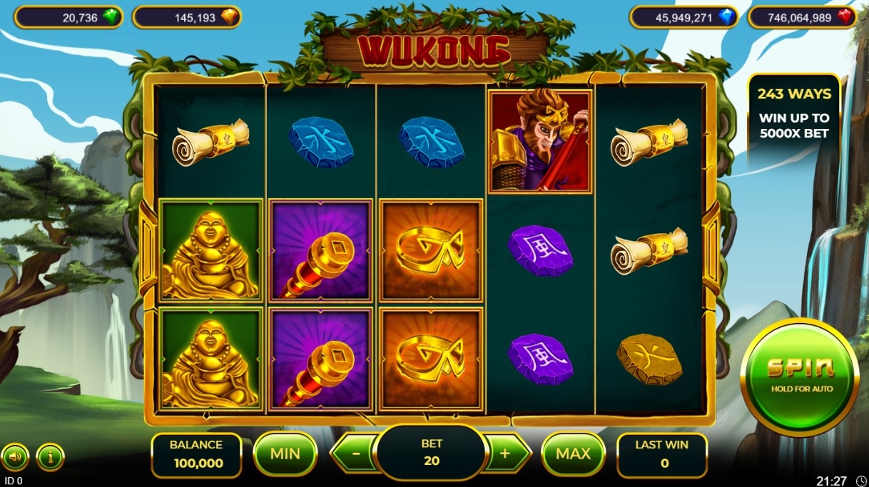 Wukong (Popok Gaming) Slot Gameplay