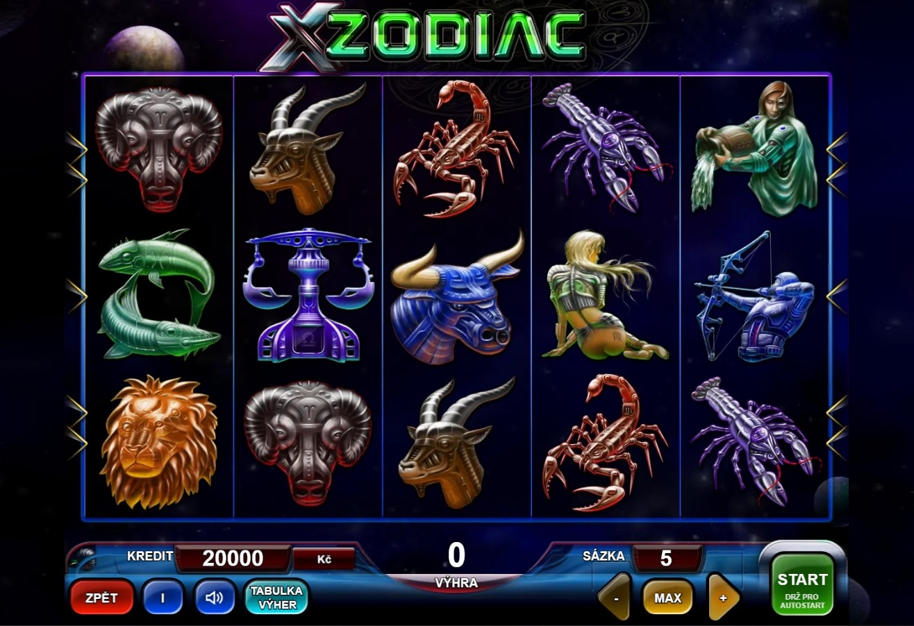 X Zodiac Slot Gameplay