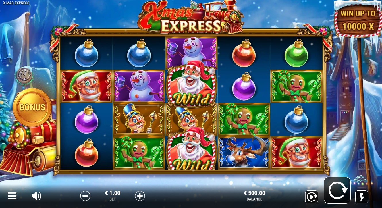 X-mas Express Slot Gameplay