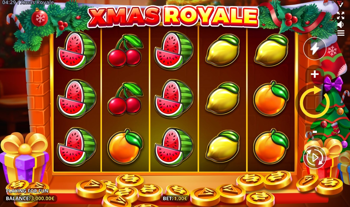 XMAS Royale Slot Gameplay