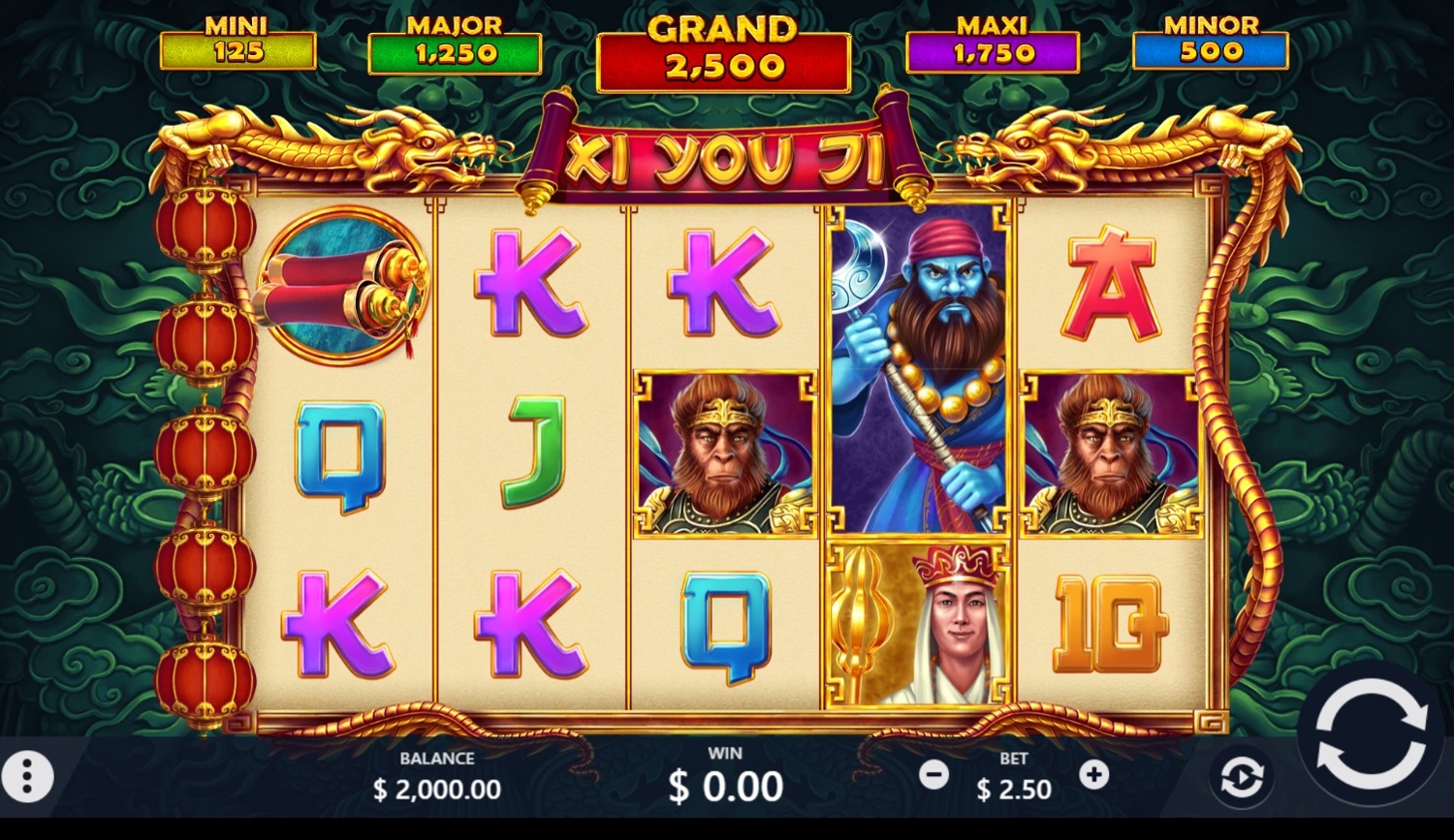 Xi You Ji Slot Gameplay