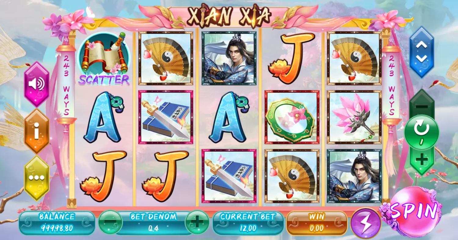 Xian Xia Slot Gameplay