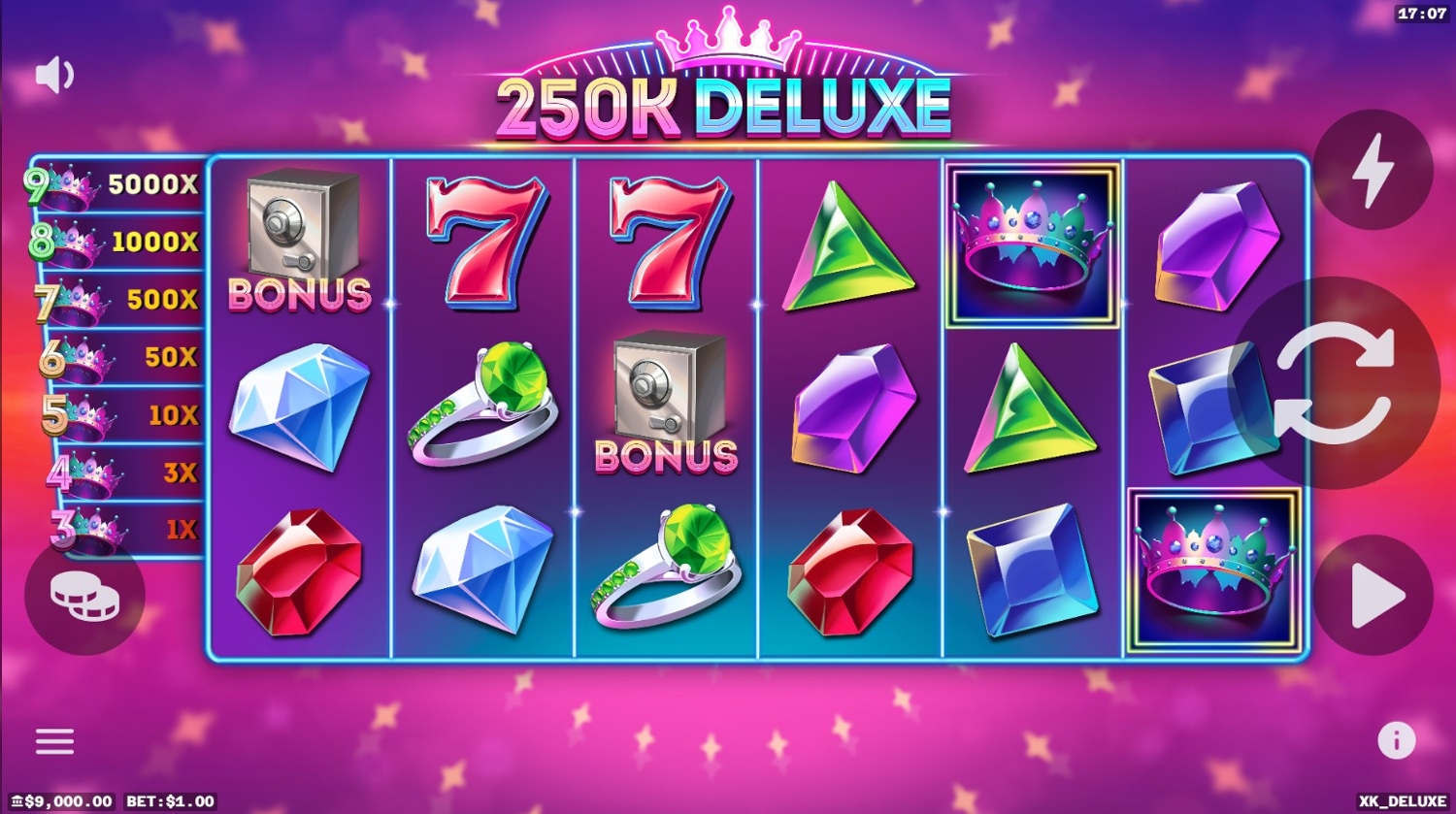 Xk Deluxe Slot Gameplay