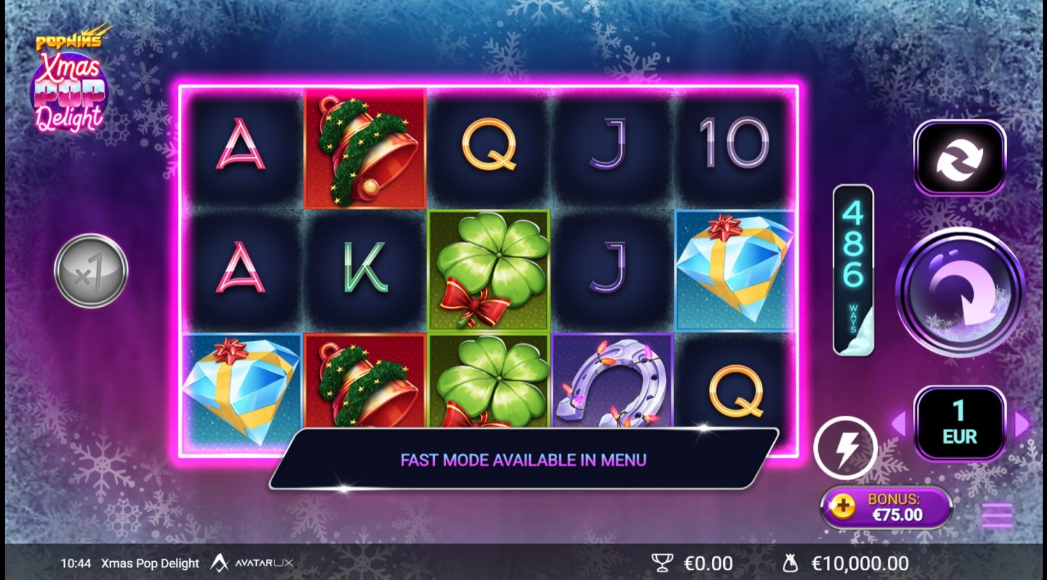 XmasPop Delight Slot Gameplay