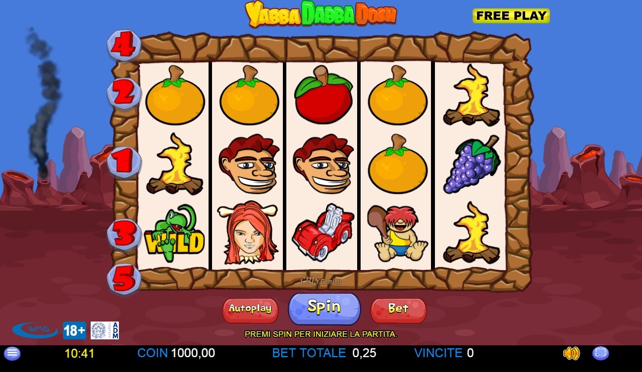 Yabba Dabba Dosh Slot Gameplay