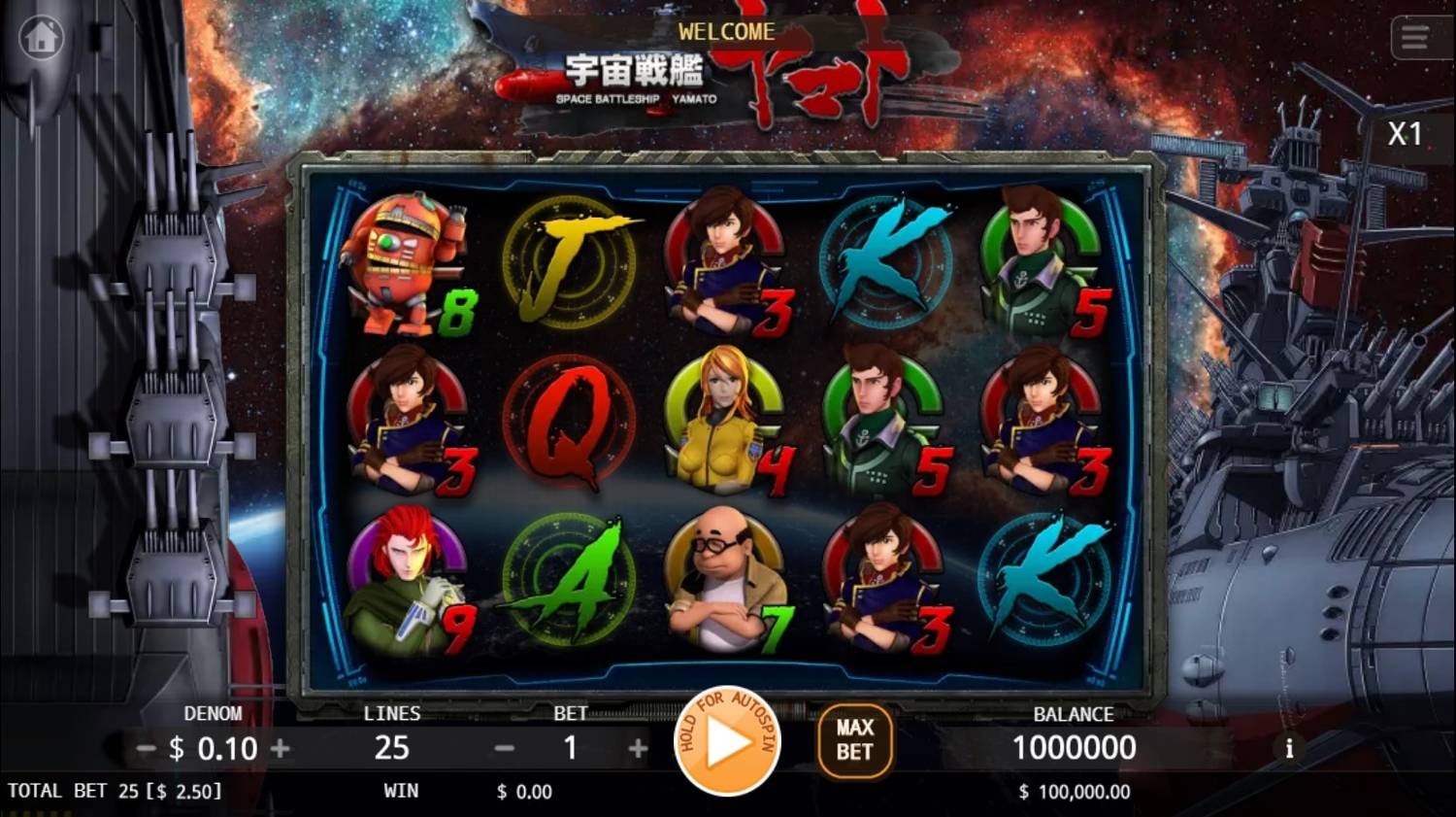 Yamato Slot Gameplay