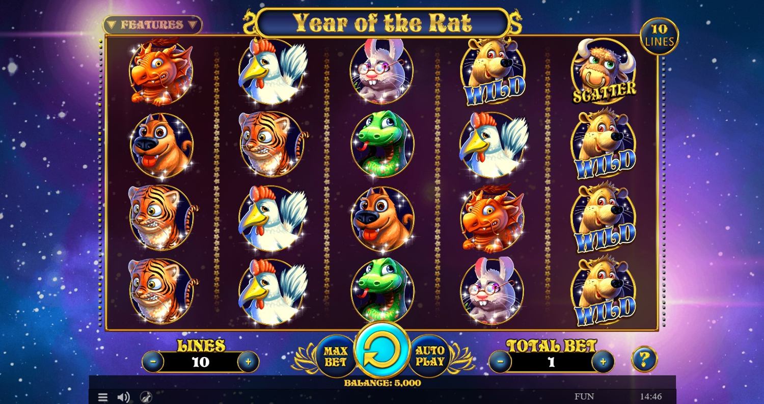 Year of the Rat Slot Gameplay