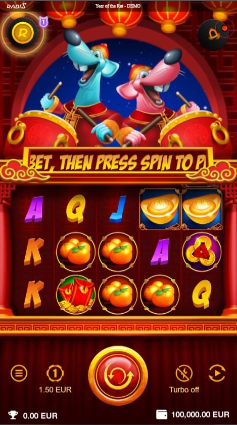 Year of the Rat Slot Gameplay