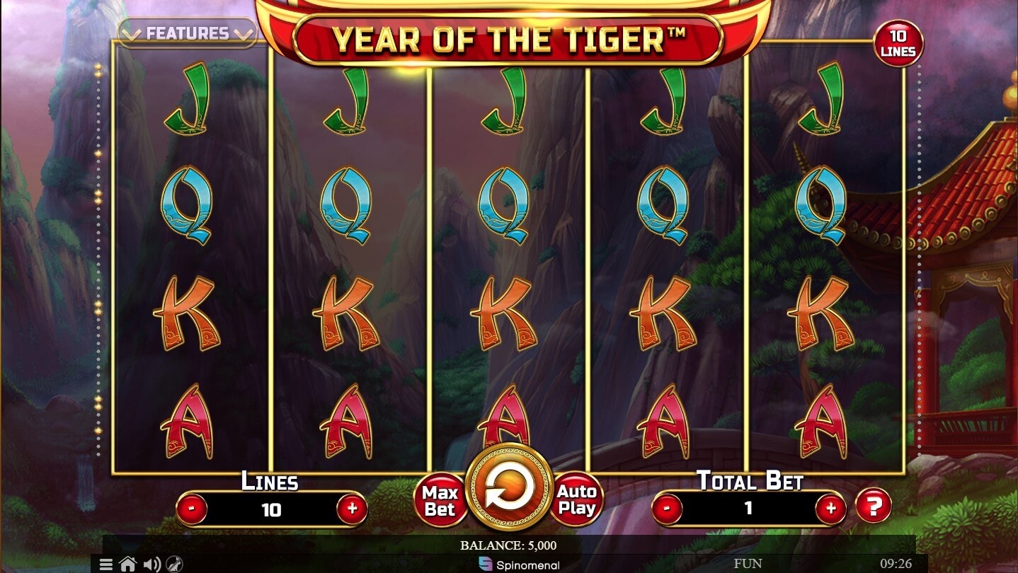 Year of the Tiger Slot Gameplay