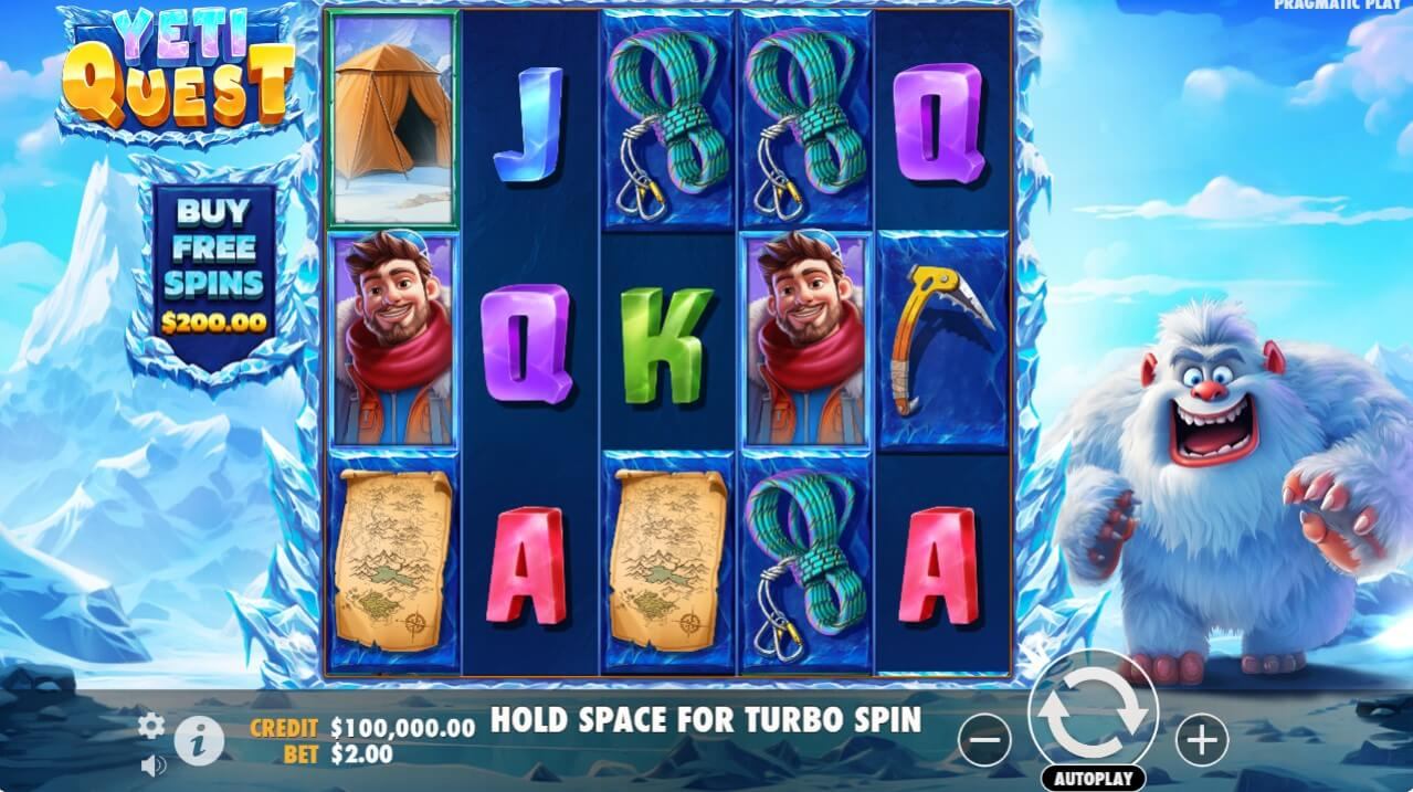 Yeti Quest Slot Gameplay