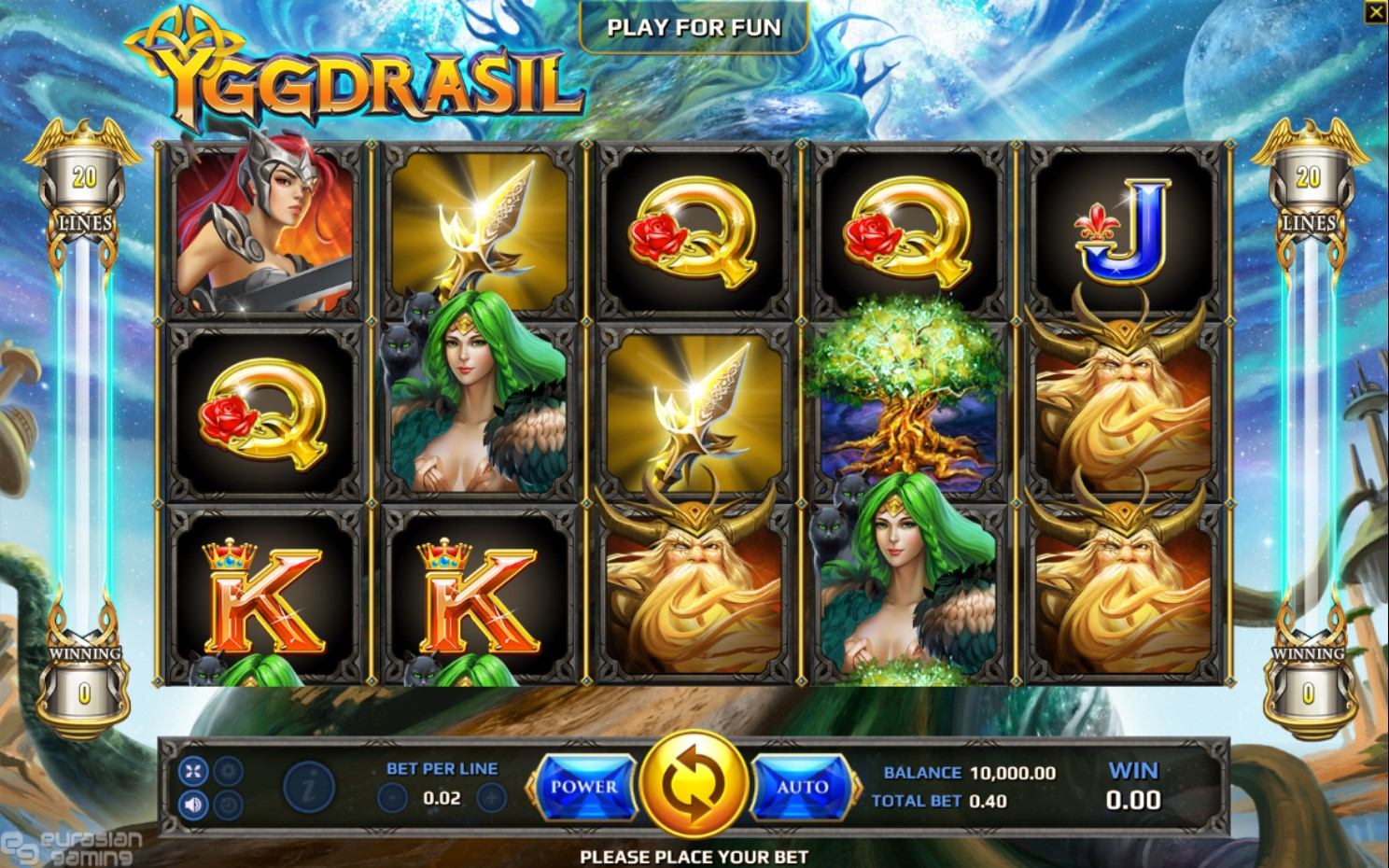 Yggdrasil Slot Gameplay